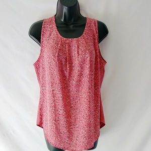 Ann Taylor Dotted Tank